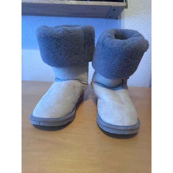 Jumbo UGG Australia Tall Lace Boots Sz 7-8 - Picture 2 of 7